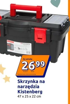 Skrzynka na narzędzia Kistenberg promocja w Action