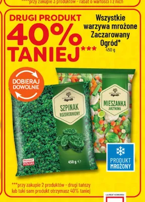 Mieszanka jarzynowa mrożona Zaczarowany Ogród promocja w POLOmarket