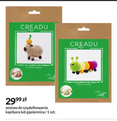 Zestaw do szydełkowania gąsienica Creadu promocja w Empik