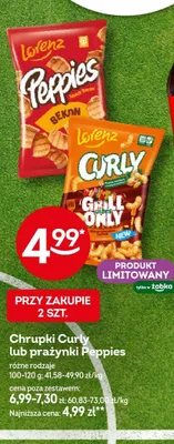 Chrupki Lorenz Curly promocja w Żabka