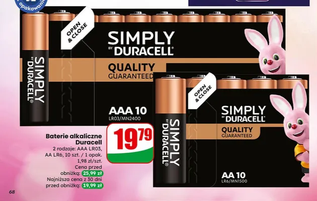 Baterie alkaliczne AAA promocja w Dino