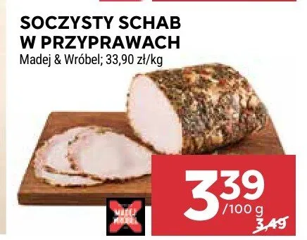 Schab soczysty w przyprawach promocja w Stokrotka