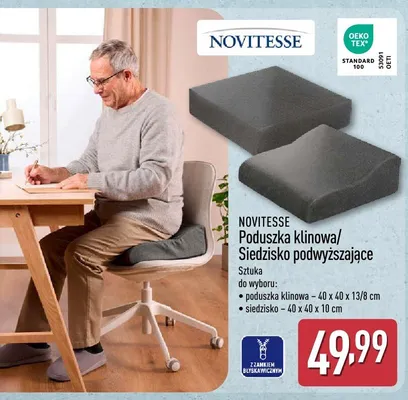 Poduszka klinowa/Siedzisko podwyższające promocja w Aldi