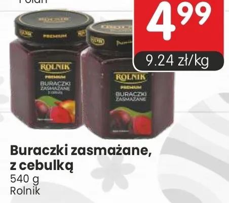 Buraczki zasmażane, z cebulką promocja w Market Point