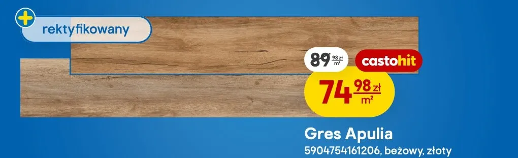 Gres Apulia promocja w Castorama