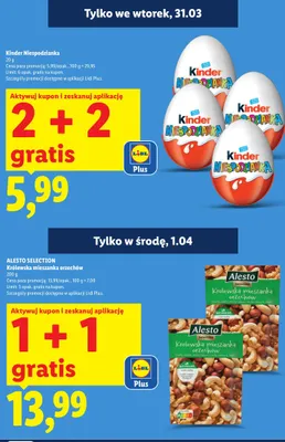 Królewska mieszanka orzechów promocja w Lidl
