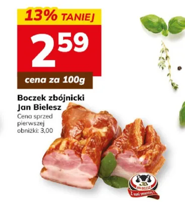 Boczek zbójnicki Jan Bielesz promocja w Hitpol