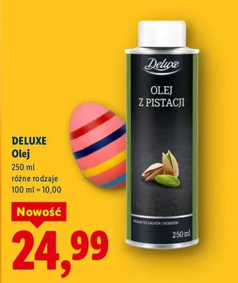 Olej z pistacji promocja w Lidl