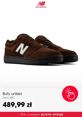 Buty unisex seria 480 New Balance promocja w New Balance