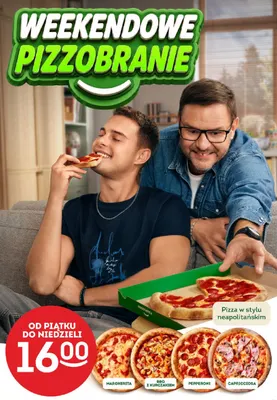 Pizza w stylu neapolitańskim Margherita promocja w Żabka