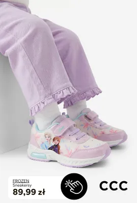 Buty dziecięce sneakersy Disney Frozen promocja w CCC
