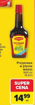 Przyprawa w płynie promocja w Carrefour