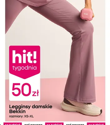 Legginsy damskie Bekkin promocja w Pepco