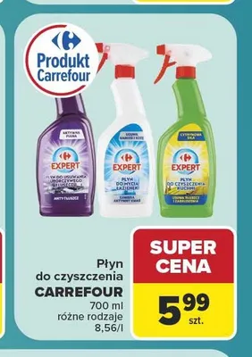 Płyn do czyszczenia Aktywna piana Carrefour Expert promocja w Carrefour