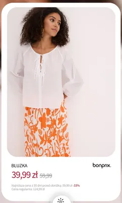 Bluzka Bonprix promocja w bonprix