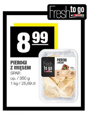 Pierogi z mięsem Fresh to go promocja w SPAR