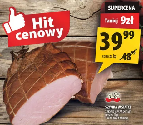 Szynka w siatce promocja w Arhelan