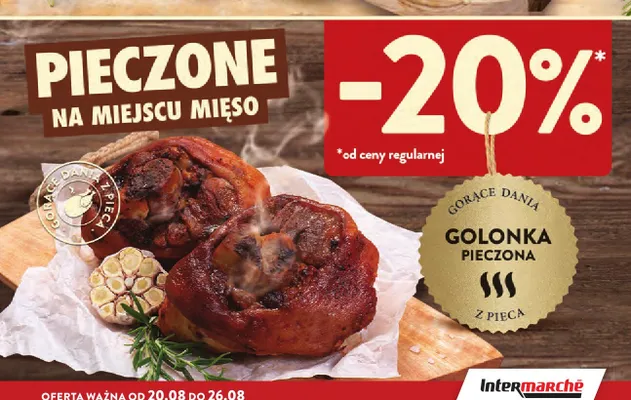 Golonka pieczona z pieca promocja w Intermarche