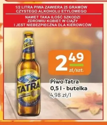 Piwo Tatra promocja w Gama