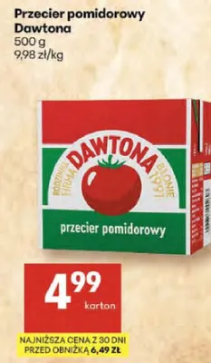 Przecier pomidorowy promocja w Delikatesy Centrum
