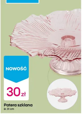 Patera szklana promocja w Pepco