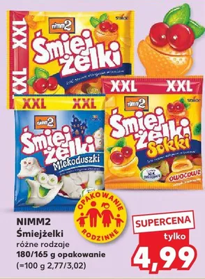 Śmiejżelki Nimm2 promocja w Kaufland