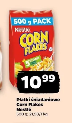 Płatki śniadaniowe Corn Flakes Nestlé promocja w Netto