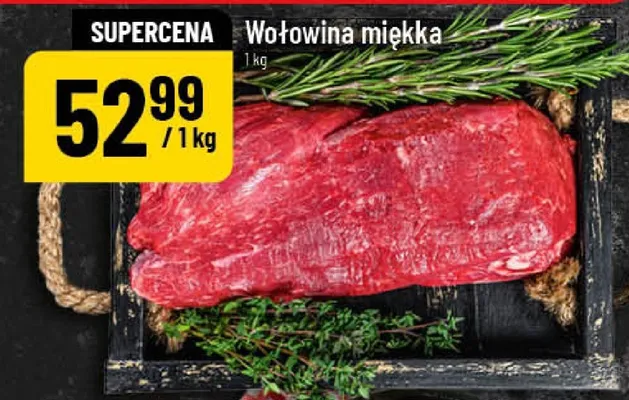 Wołowina miękka promocja w POLOmarket