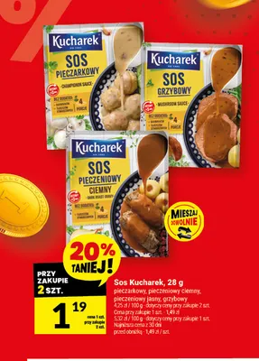 Sos Kucharek pieczeniowy ciemny promocja w Twój Market