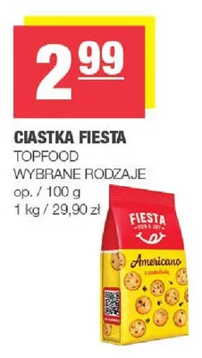 Ciastka Fiesta Americano promocja w SPAR