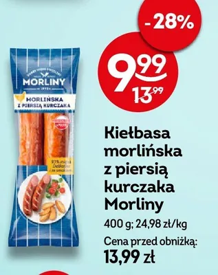 Kiełbasa morlińska z piersią kurczaka promocja w Żabka