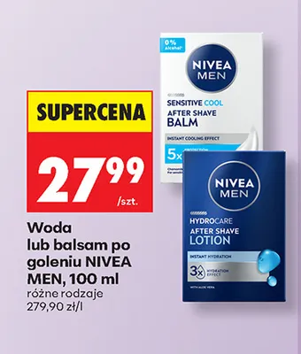Balsam po goleniu Nivea Men promocja w Biedronka