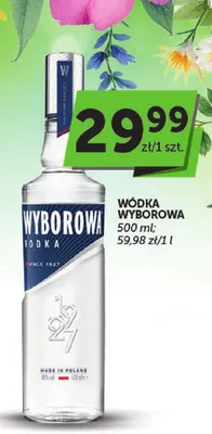 Wódka wyborowa promocja w Groszek