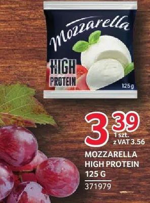 Mozzarella High Protein 371979 promocja w Selgros