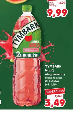 Napój niegazowany Tymbark promocja w Kaufland