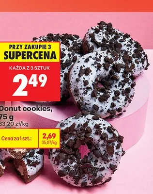 Donut cookies promocja w Biedronka