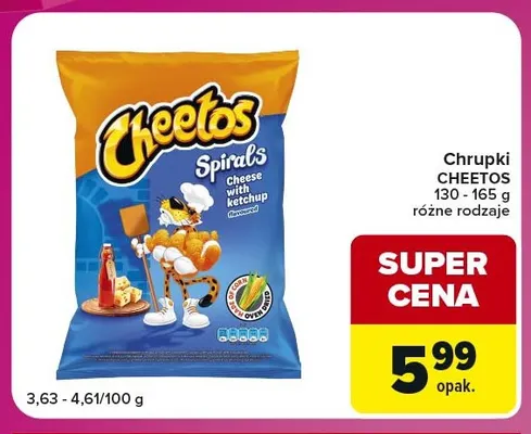Chrupki Cheetos promocja w Carrefour Express