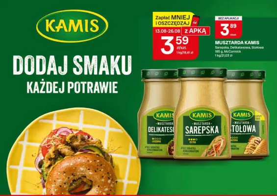 Musztarda Kamis Stołowa promocja w Chorten