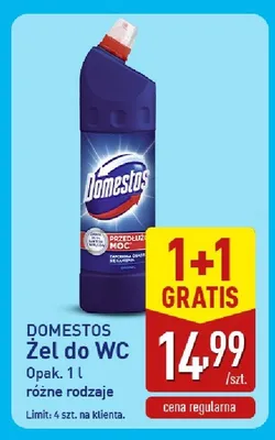 Żel do WC Domestos promocja w Aldi
