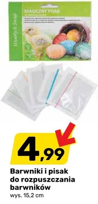 Barwniki i pisak do rozpuszczania barwników promocja w Bricomarche