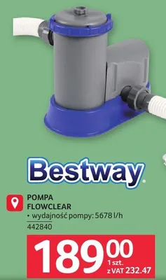 Pompa Flowclear 442840 promocja w Selgros