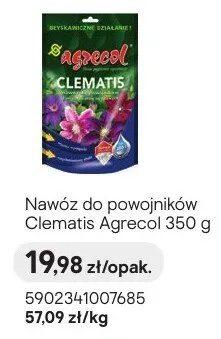 Nawóz do powojników Clematis promocja w Castorama
