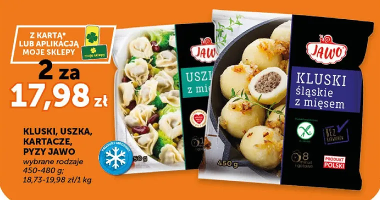 Kluski śląskie z mięsem promocja w Euro Sklep