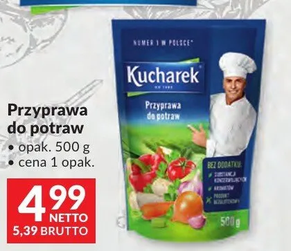 Przyprawa do potraw Kucharek promocja w Makro