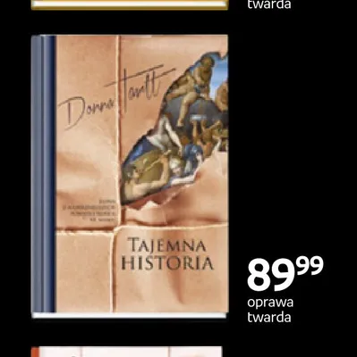 Książka Tajemna historia Donna Tartt oprawa twarda promocja w Empik