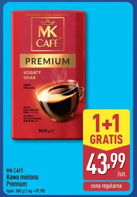 Kawa mielona Premium promocja w Aldi