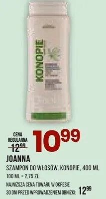Szampon do włosów Konopie promocja w Drogerie Natura