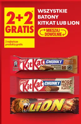 Baton KitKat Chunky Peanut Butter promocja w Biedronka
