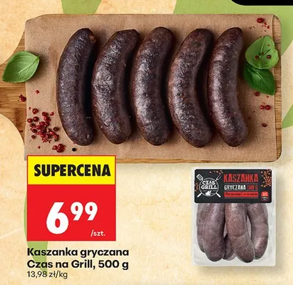 Kaszanka gryczana promocja w Biedronka