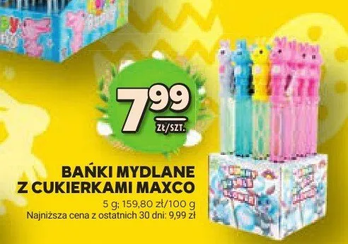 Bańki mydlane z cukierkami promocja w Stokrotka
